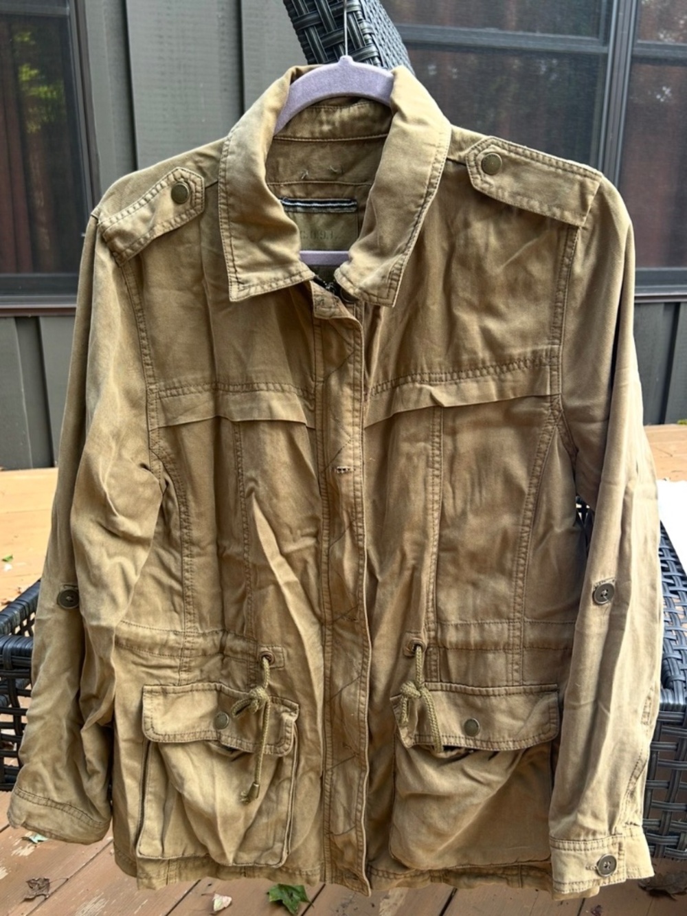 Cotton on cargo utility jacket